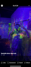 Neon Splatter Paint Event