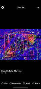 Neon Splatter Paint Event