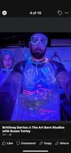 Neon Splatter Paint Event