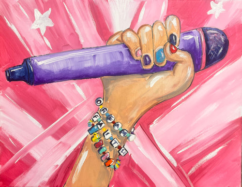 Pop Star Paint and Bracelet Bash