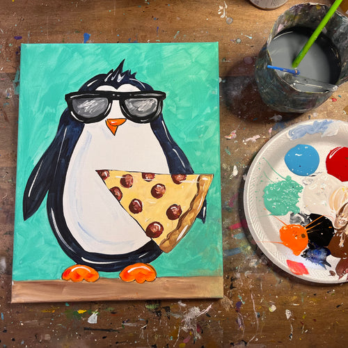 Pizza and Penguin