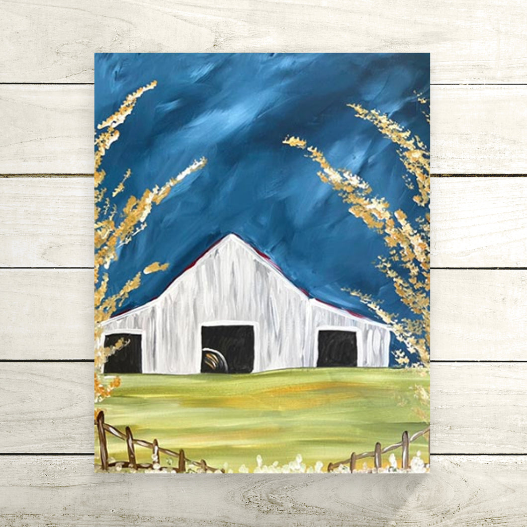 Stormy Barn DIY Painting Kit