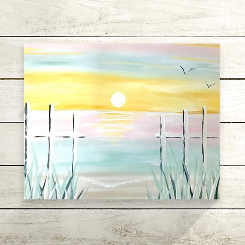 Ocean Sunset DIY Painting Kit
