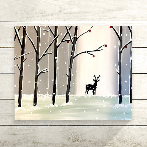 Deer in the Woods DIY Painting Kit