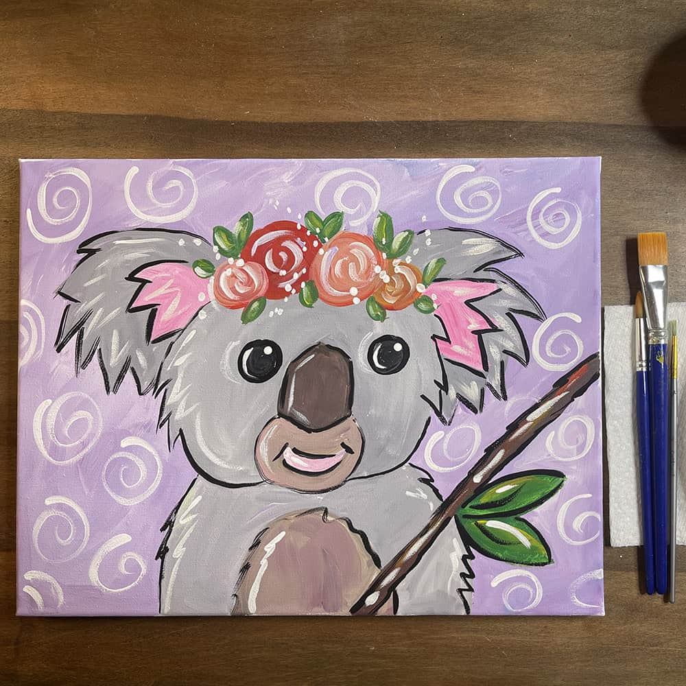 Crown of Flowers Koala