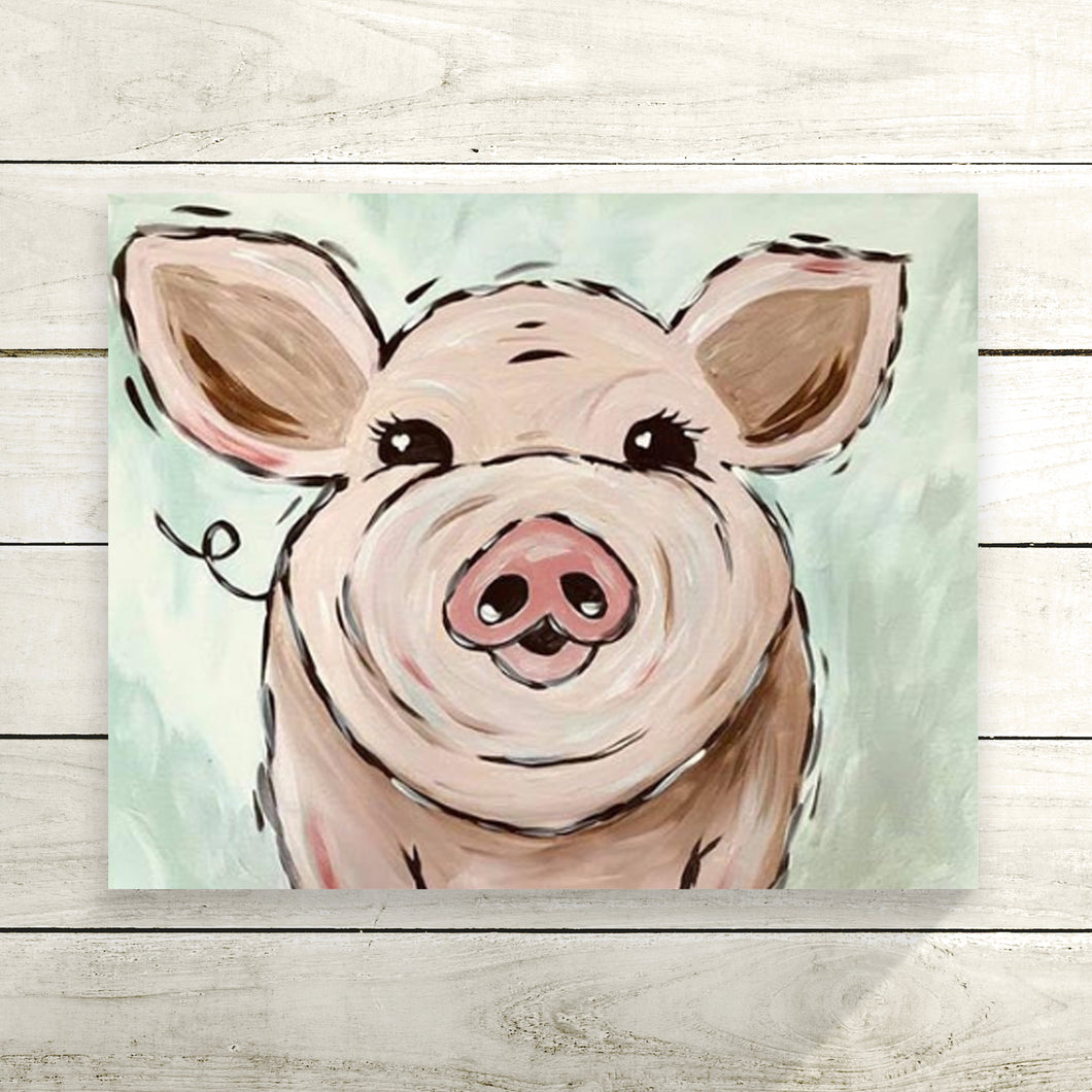 Pig Painting DIY Painting Kit