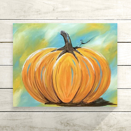 Orange Pumpkin DIY Painting Kit