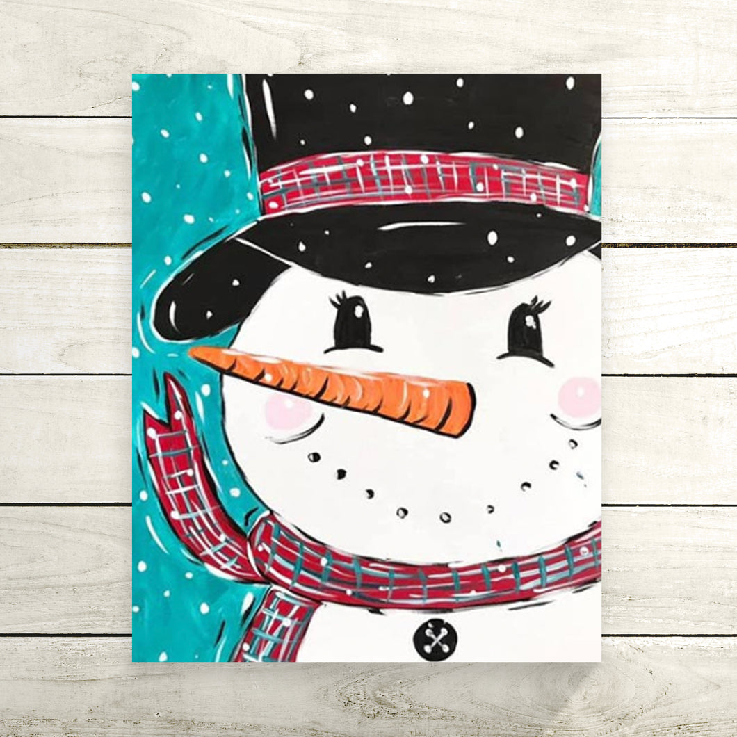 Snowman Painting DIY Painting Kit