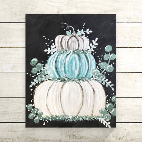 Stacked Pumpkins DIY Painting Kit